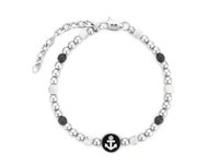 Armband 4US: Cesare Paciotti Herr Primavera Estate 25 in Stahl 4UBR7887 - 4UBR7887
